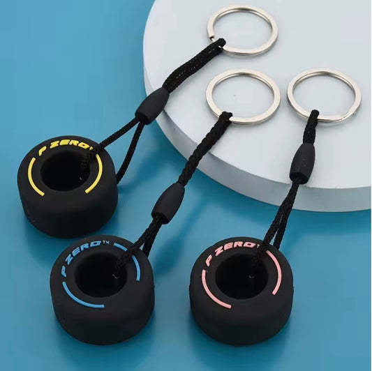 F1 - Wheel Keychain